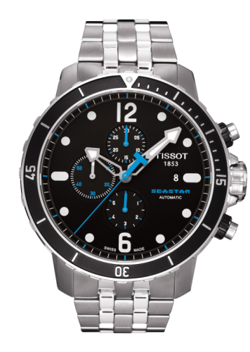 Tissot Seastar 1000 Automatic Chronograph Black